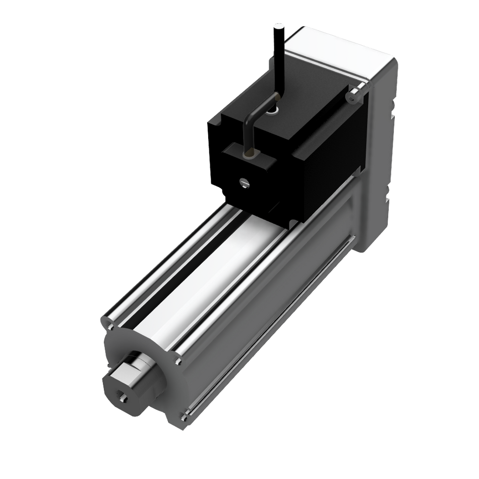 追加用シリンダ　50mm モーター折り返し