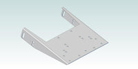 Steering mounting plate for MINI