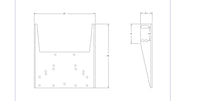 Steering mounting plate for MINI